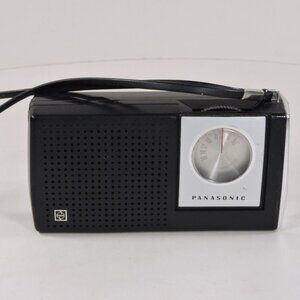 Vintage Panasonic Model R-1159 AM Transistor Radio Tested Working